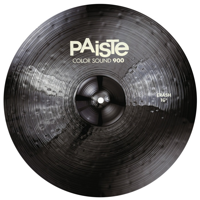 фото Тарелка для ударной установки paiste 0001911416 color sound 900 black crash