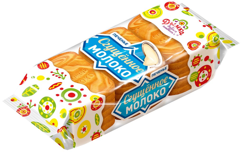 

Печенье Хороший день Сгущенное молоко сахарное 195 г