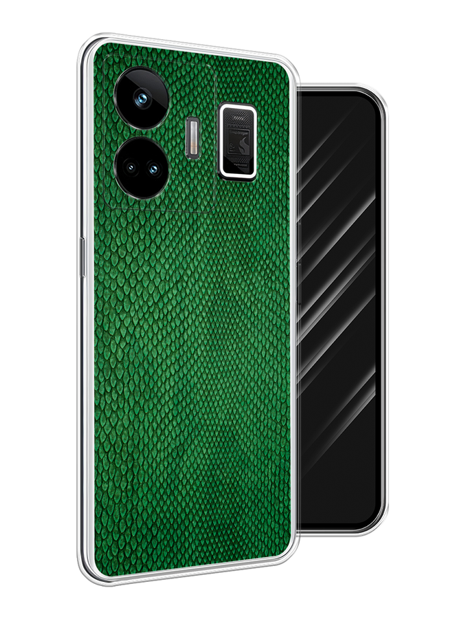 

Чехол Awog на Realme GT Neo 5 5G/GT 3 "Изумрудная змея", Черный;зеленый;коричневый, 2513750-3