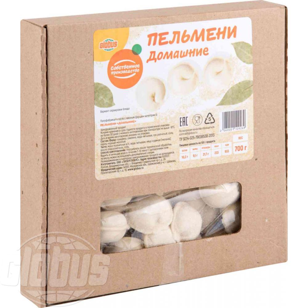 

Пельмени Globus Домашние 700 г