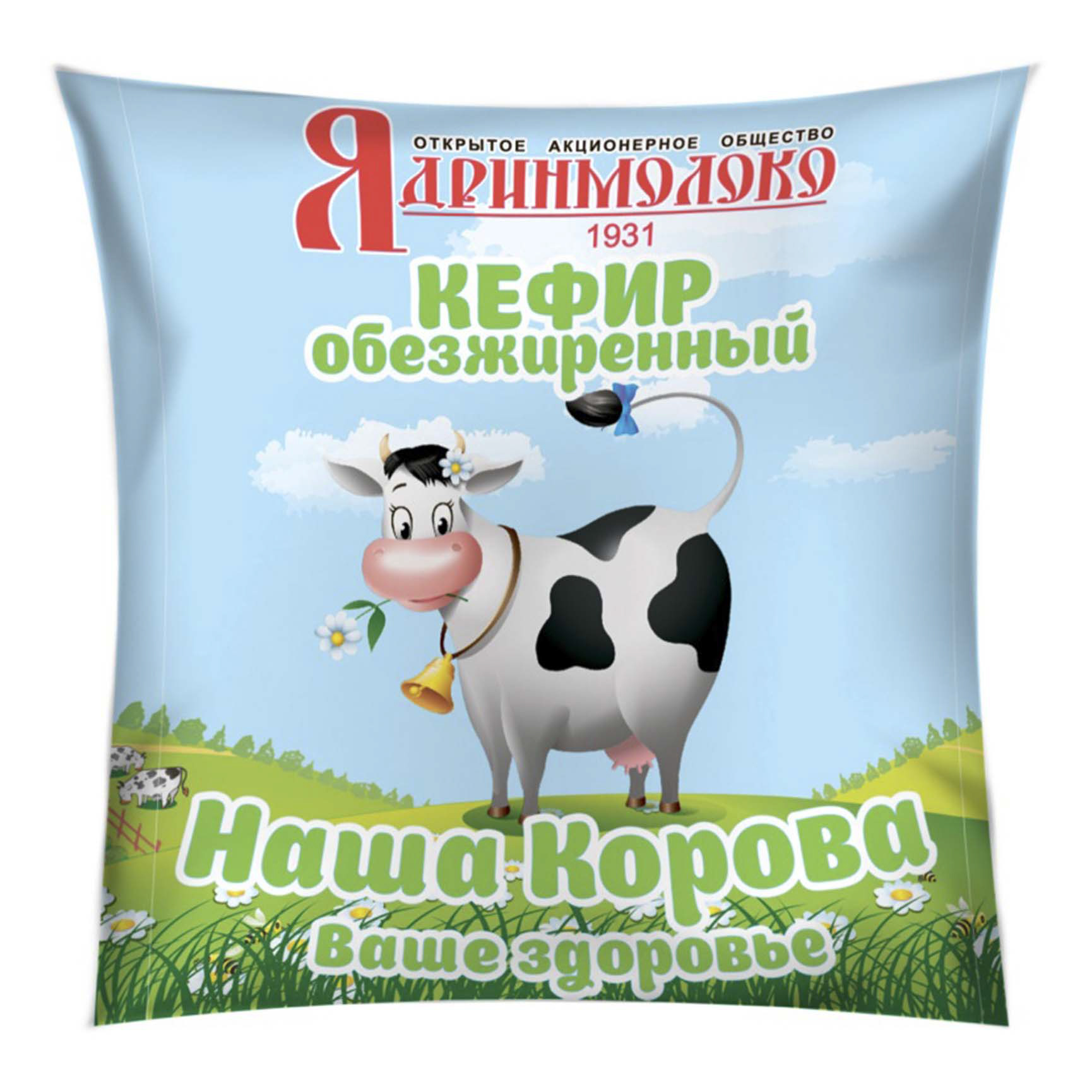 

Кефир Ядринмолоко обезжиренный 450 г бзмж