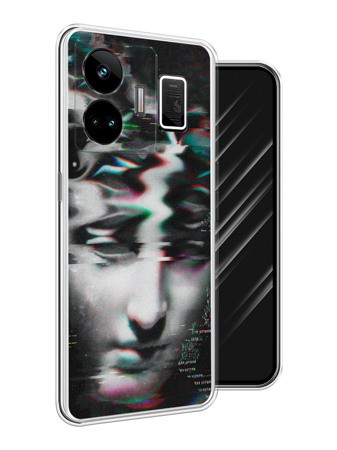 

Чехол Awog на Realme GT Neo 5 5G/GT 3 "Glitch Art", Серый, 2513750-9