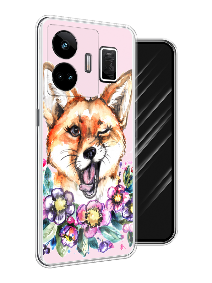 

Чехол Awog на Realme GT Neo 5 5G/GT 3 "Подмигивающая лиса", Оранжевый, 2513750-10