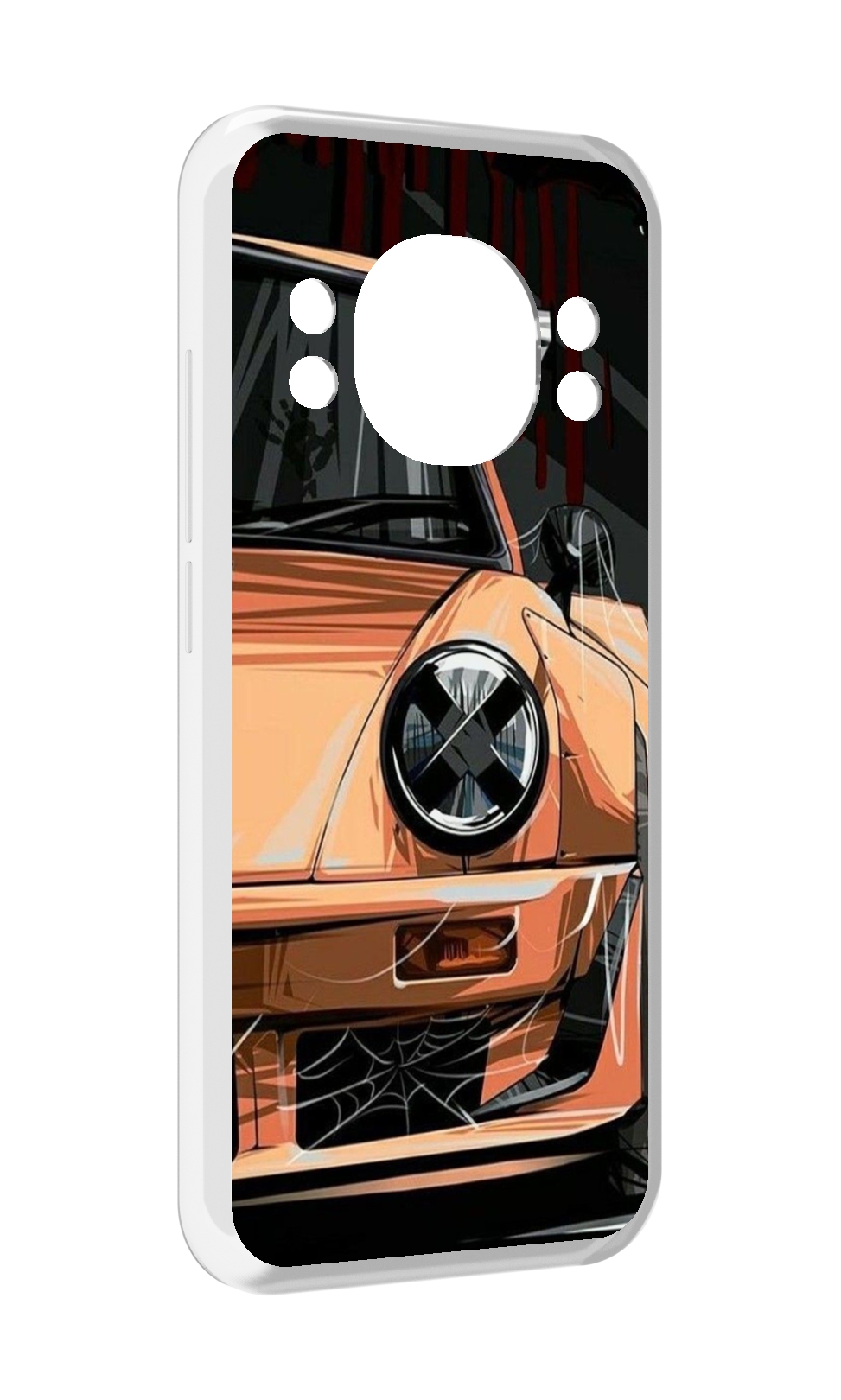 

Чехол MyPads Порш мужской для Doogee S98 / S98 Pro, Прозрачный, Tocco