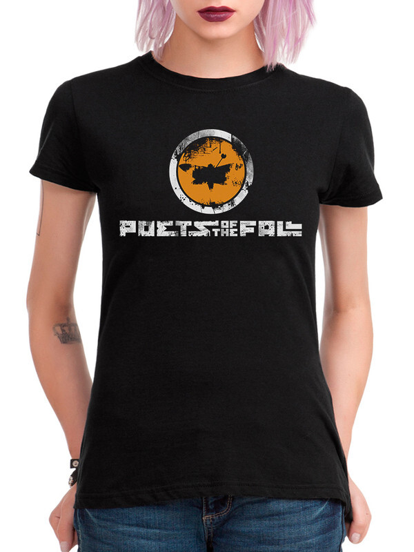 

Футболка женская Dream Shirts Poets Of The Fall черная 2XL, Черный, Poets Of The Fall