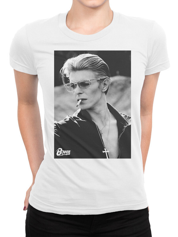 фото Футболка женская dream shirts david bowie - дэвид боуи белая 2xl