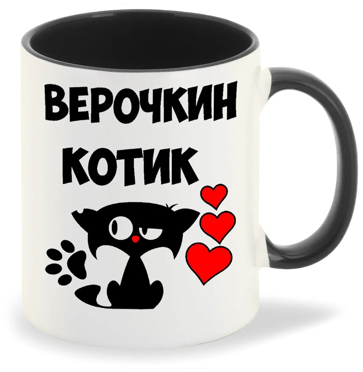 

Кружка CoolPodarok Верочкин котик