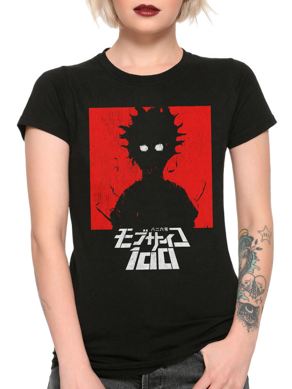 

Футболка женская Dream Shirts Аниме Моб Психо 100 черная L, Черный, Аниме Моб Психо 100