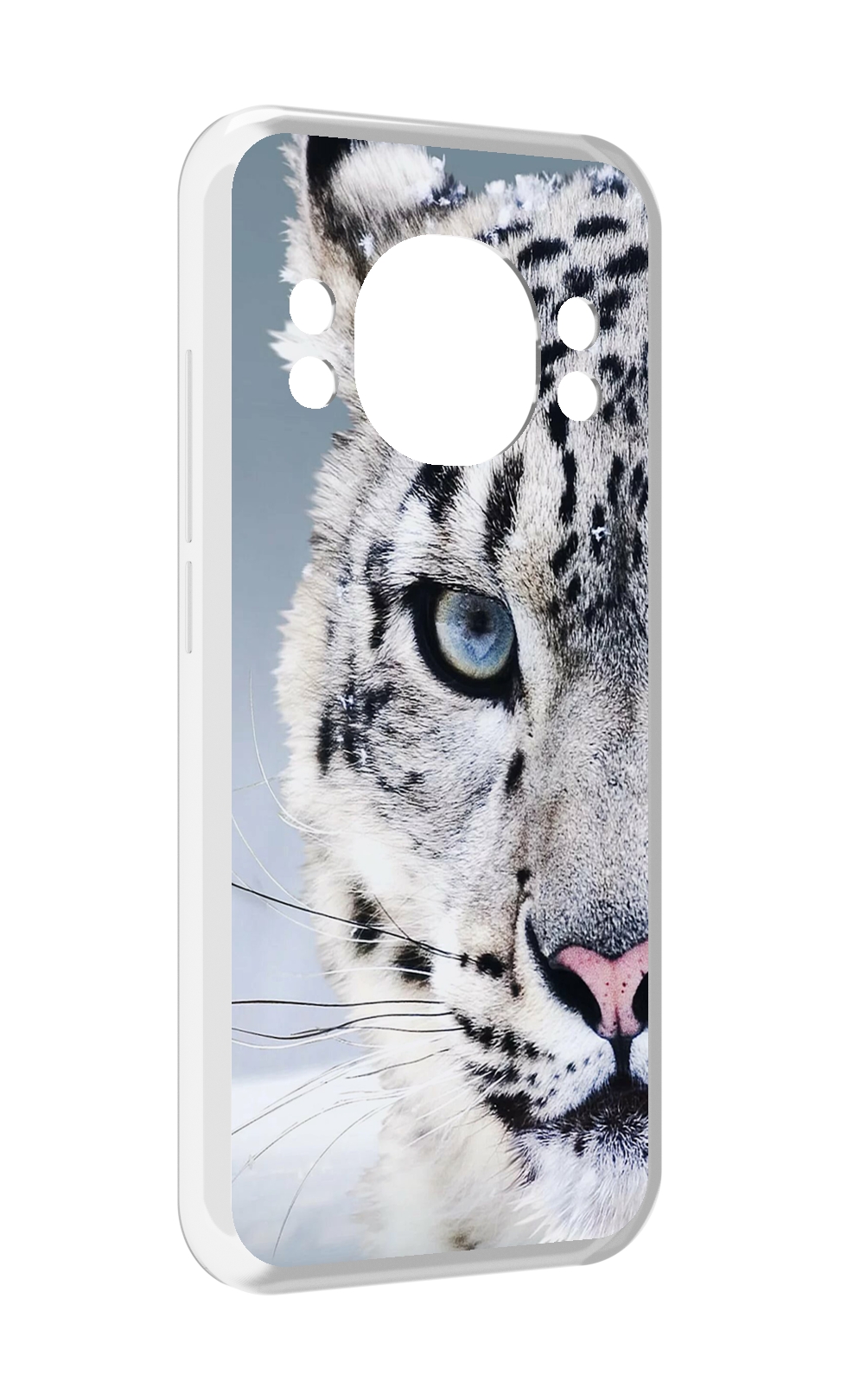 

Чехол MyPads Снежный-барс для Doogee S98 / S98 Pro, Прозрачный, Tocco