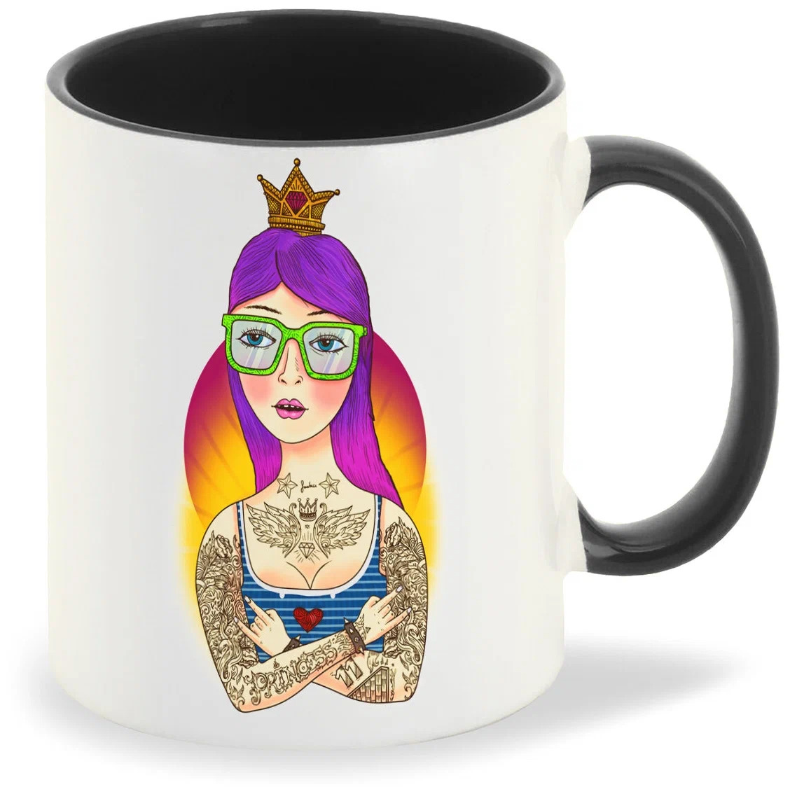 

Кружка CoolPodarok Девочка с тату