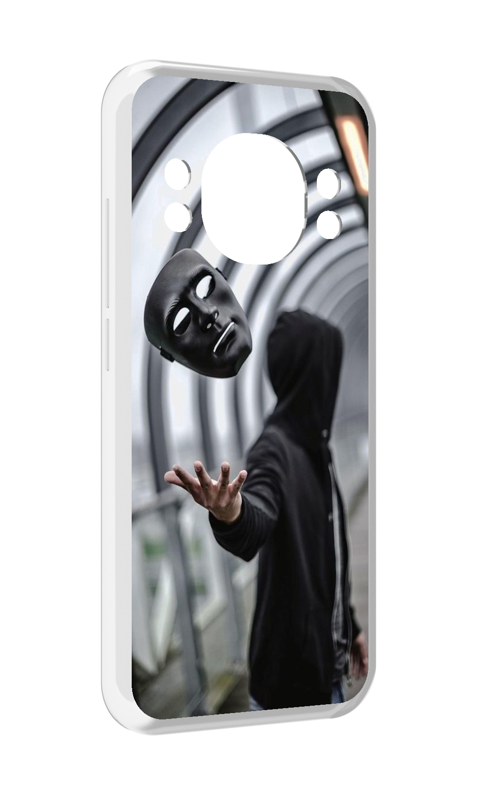 

Чехол MyPads Сними-маску для Doogee S98 / S98 Pro, Прозрачный, Tocco