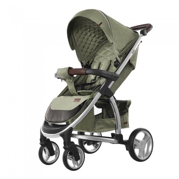 фото Прогулочная коляска carrello vista crl-8505 olive green