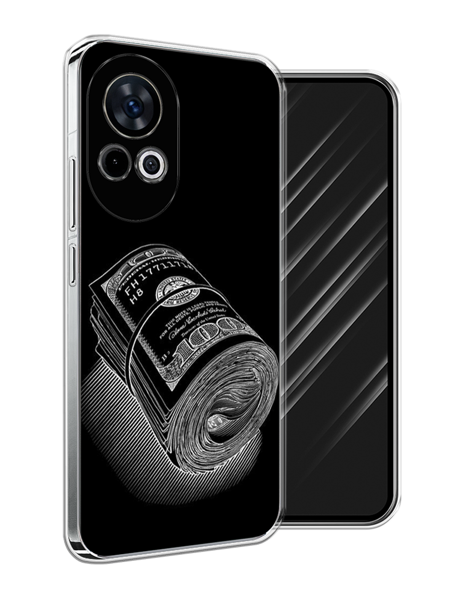 

Чехол Awog на Huawei Nova 12 "Кубышка денег", Черный;серебристый, 6123050-1