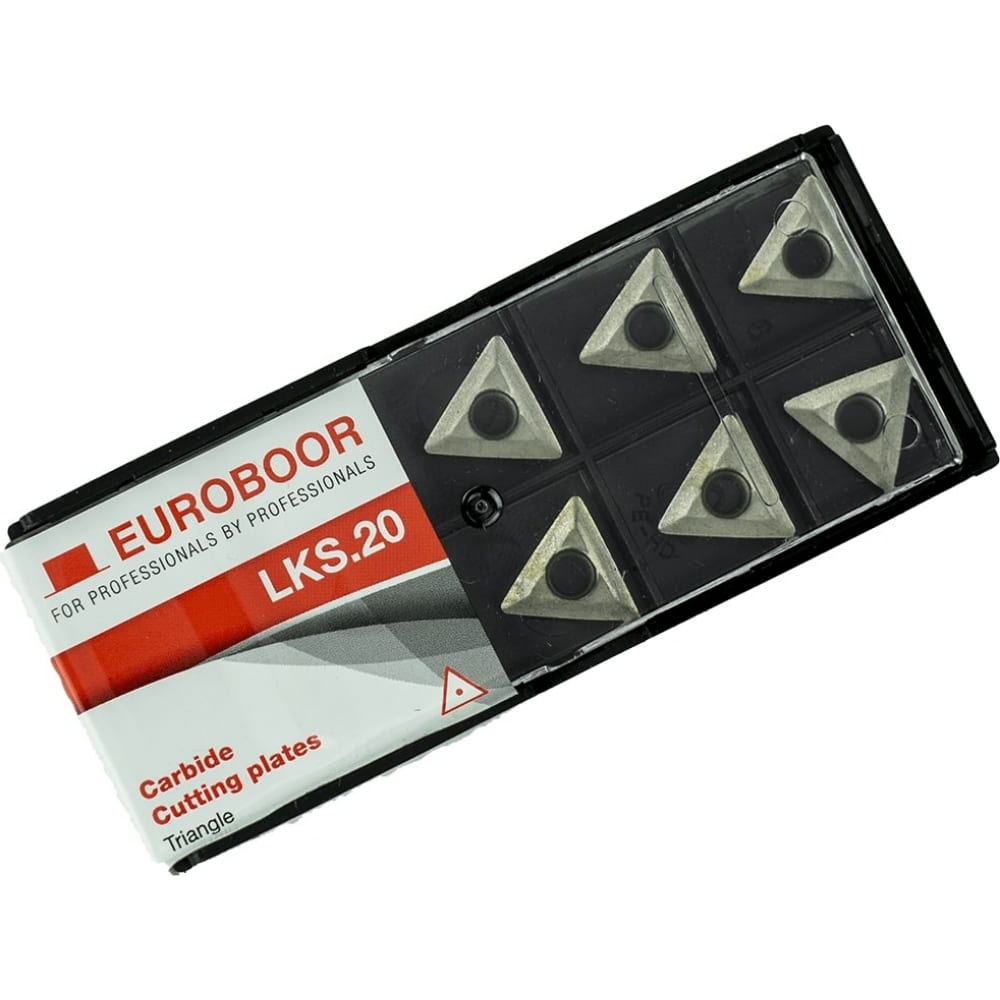 

EUROBOOR Комплект сменных режущих пластин для фаскоснимателя B45 10 шт. LKS.20