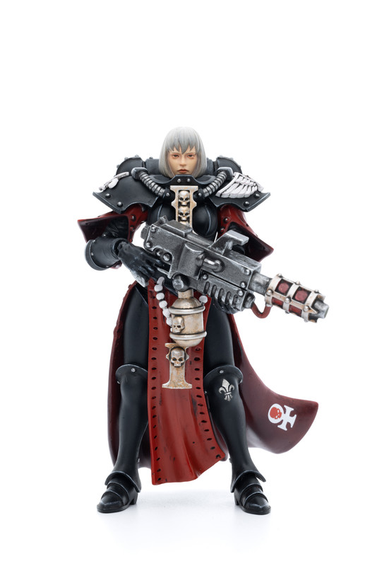 фото Подвижная фигурка joytoy warhammer 40000 adepta sororitas battle sister sister ludwenna