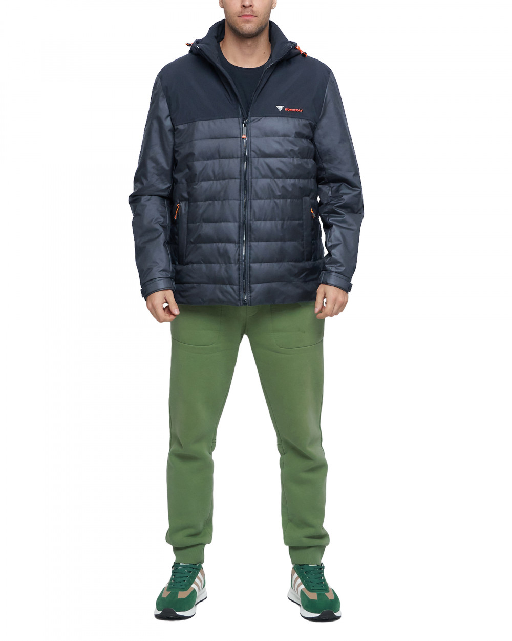 

Куртка мужская NoBrand AD3368 синяя 52 RU, AD3368