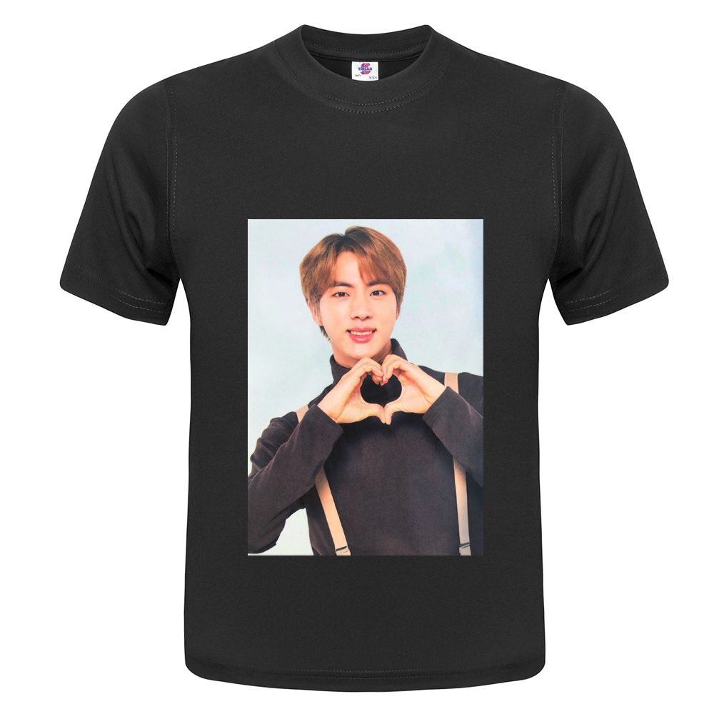 Футболка детская ONEQ с принтом BTS 3029810408, черный, 98