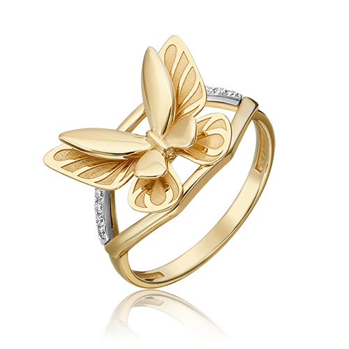 

Кольцо из золота р.18,5 PLATINA jewelry 01-5496-00-101-1121, бриллиант, 01-5496-00-101-1121