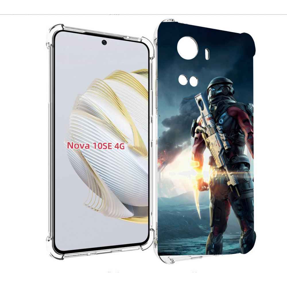 Чехол MyPads Mass Effect Andromeda Ryder для Huawei Nova 10 SE