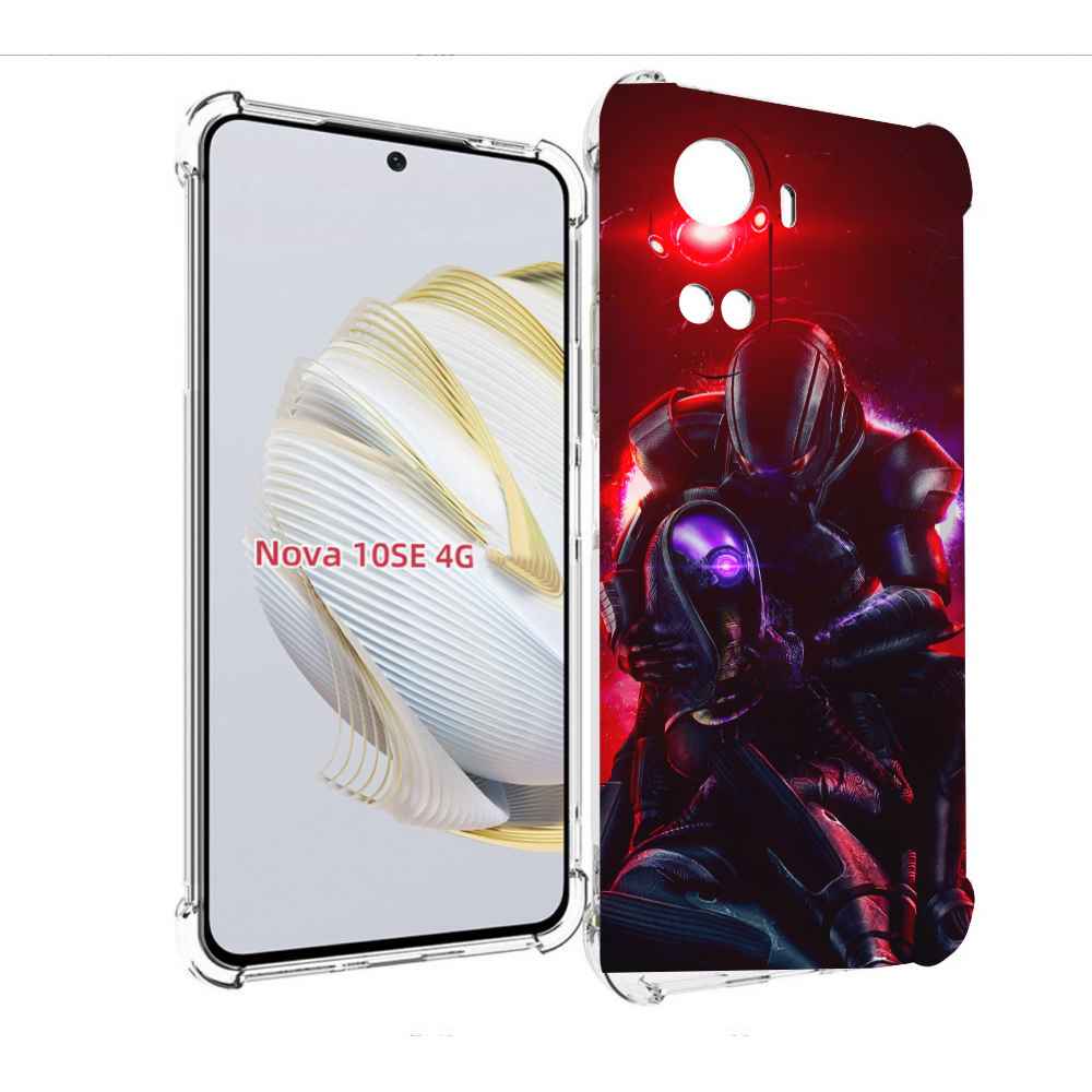 

Чехол MyPads Mass Effect для Huawei Nova 10 SE, Прозрачный, Tocco