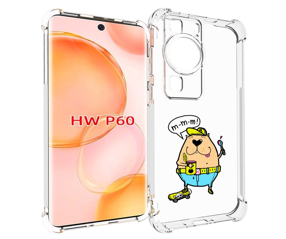 

Чехол MyPads Бобр для Huawei P60, Tocco