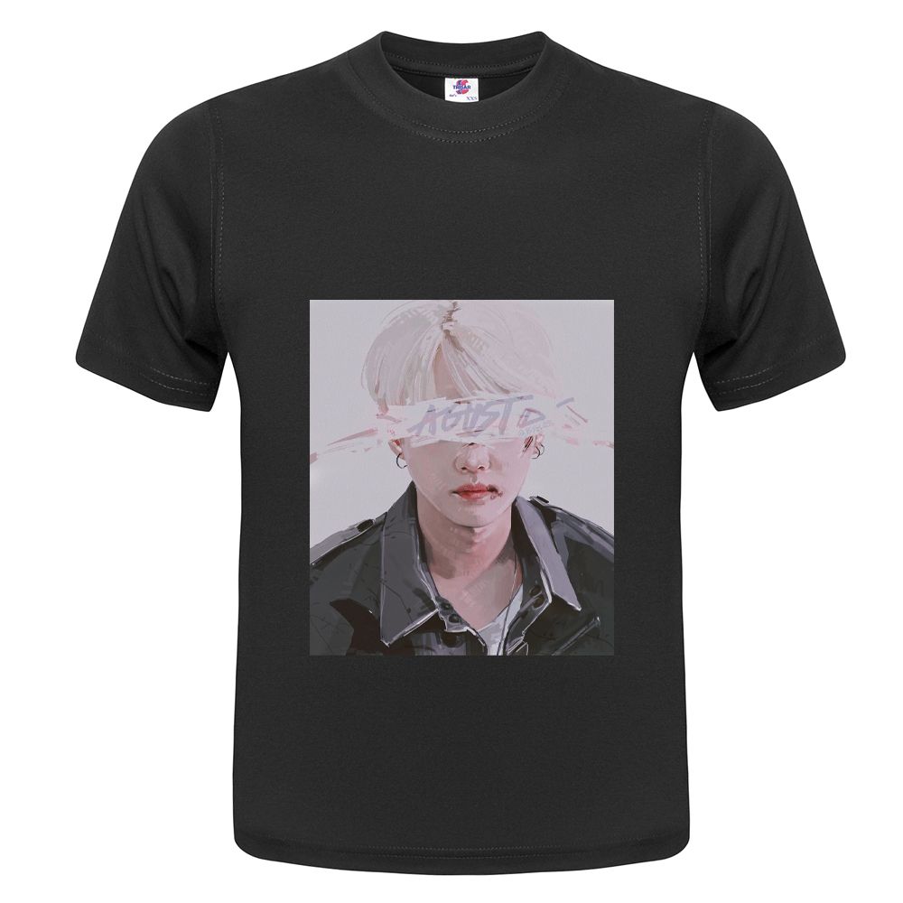 Футболка детская ONEQ с принтом BTS 3029810434, черный, 98