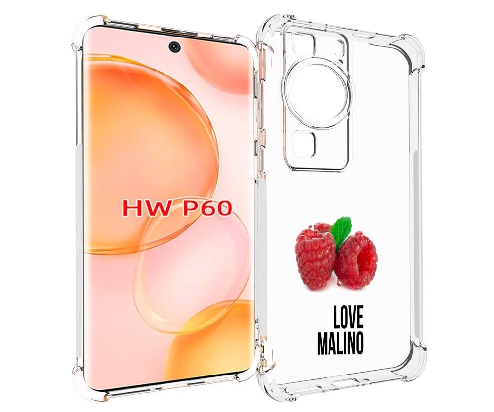 

Чехол MyPads Бренд лове малино для Huawei P60, Tocco