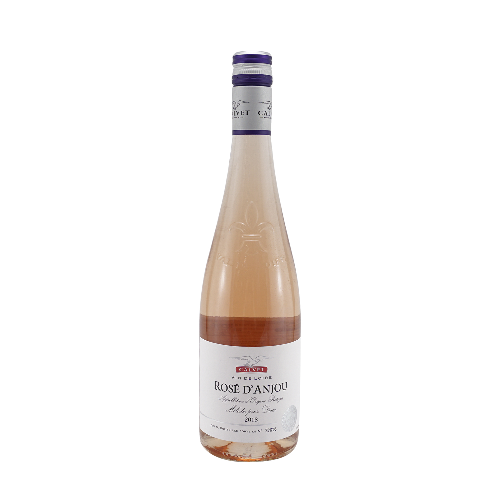 фото Вино calvet rose d'anjou розовое полусладкое 12% 0,75 л