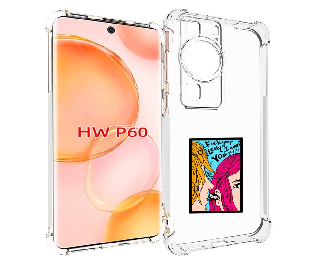 

Чехол MyPads Выпьем для Huawei P60, Tocco