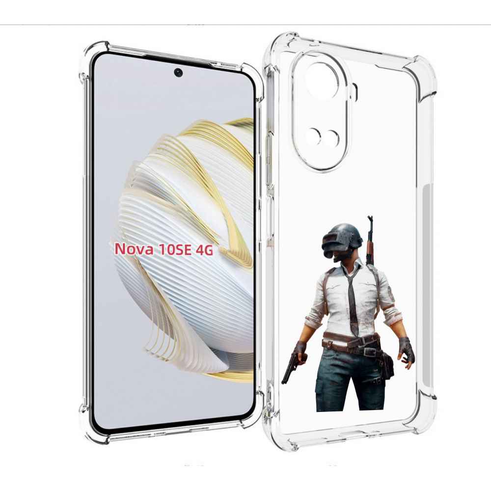 

Чехол MyPads PUBG-2 для Huawei Nova 10 SE, Прозрачный, Tocco