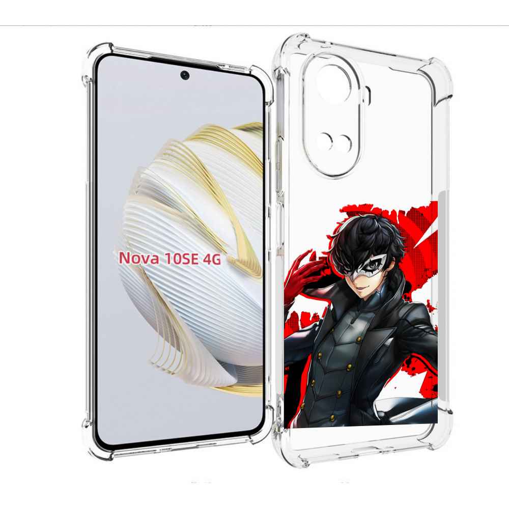 

Чехол MyPads Persona 5 для Huawei Nova 10 SE, Прозрачный, Tocco