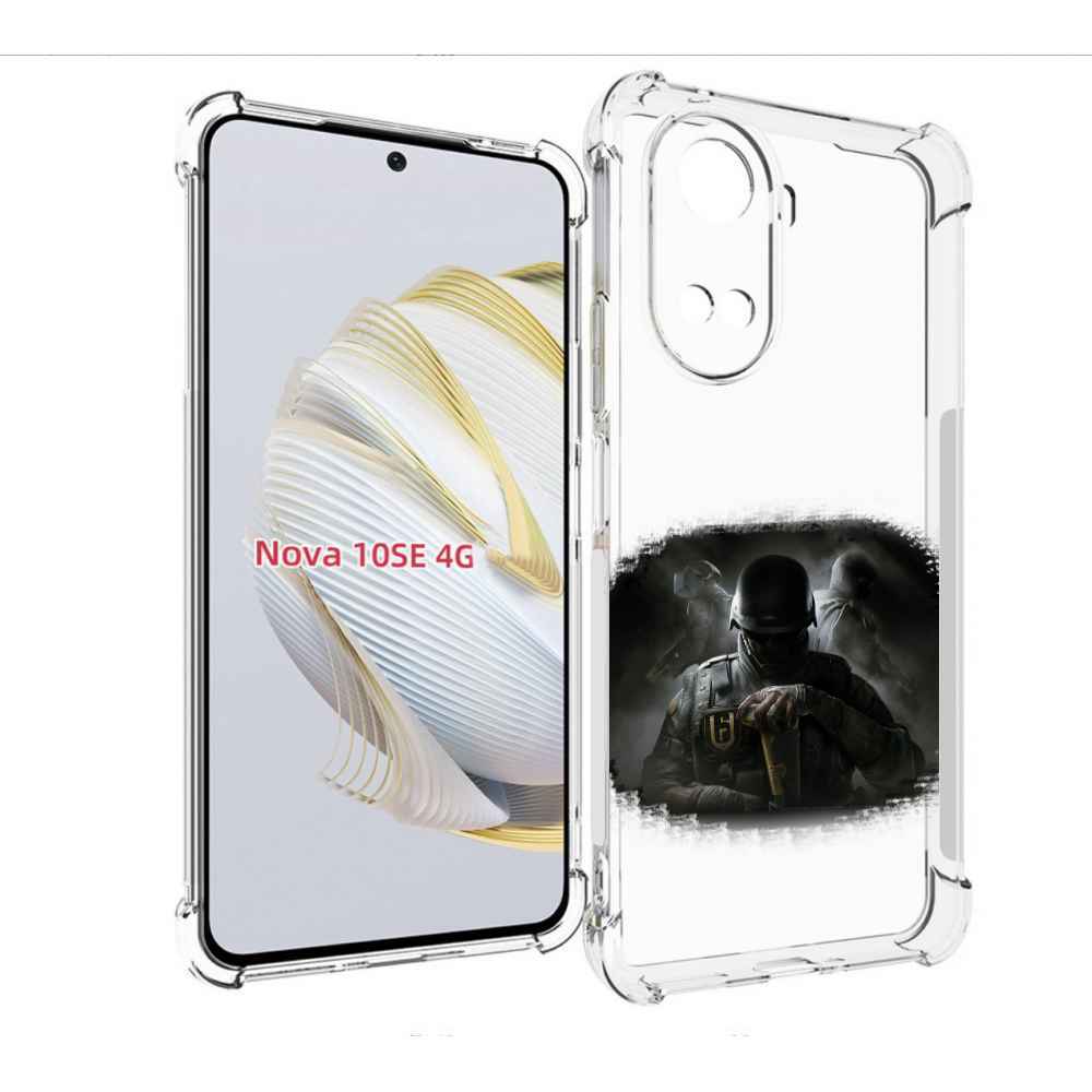 

Чехол MyPads Rainbow Six Siege для Huawei Nova 10 SE, Прозрачный, Tocco