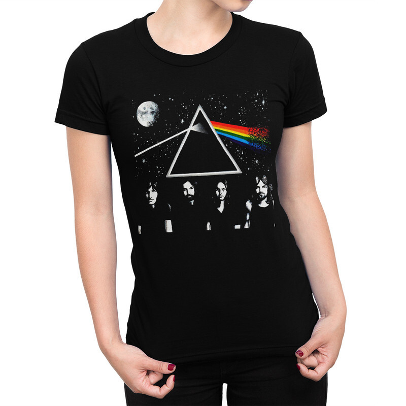 

Футболка женская Dream Shirts Pink Floyd 989466111 черная L, Черный, "Pink Floyd" 989466111