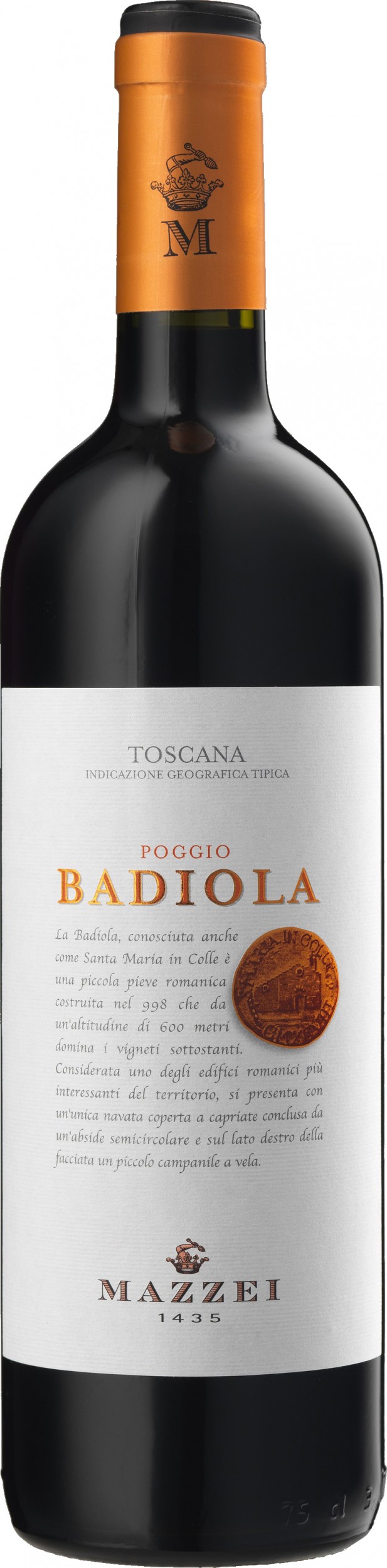 

Вино Fonterutoli Poggio Badiola красное сухое 13% 0,75 л