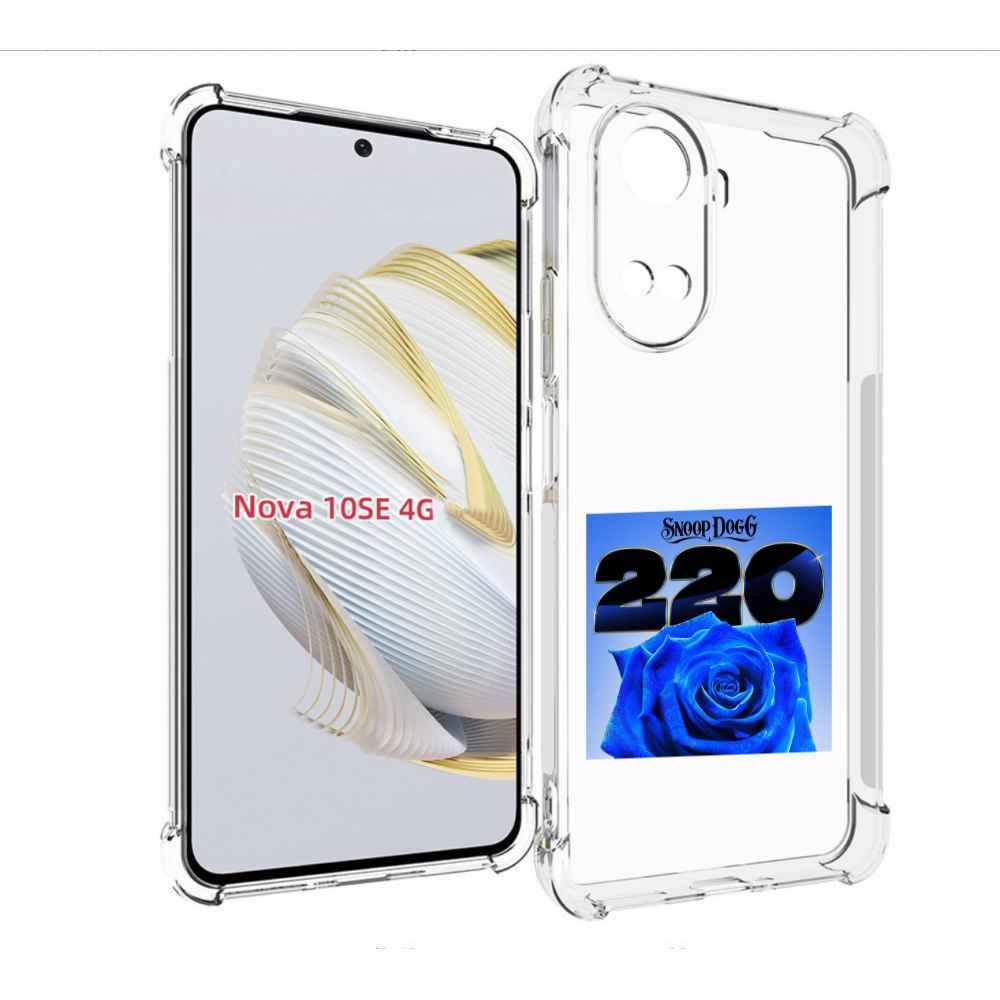 

Чехол MyPads Snoop Dogg 220 для Huawei Nova 10 SE, Прозрачный, Tocco