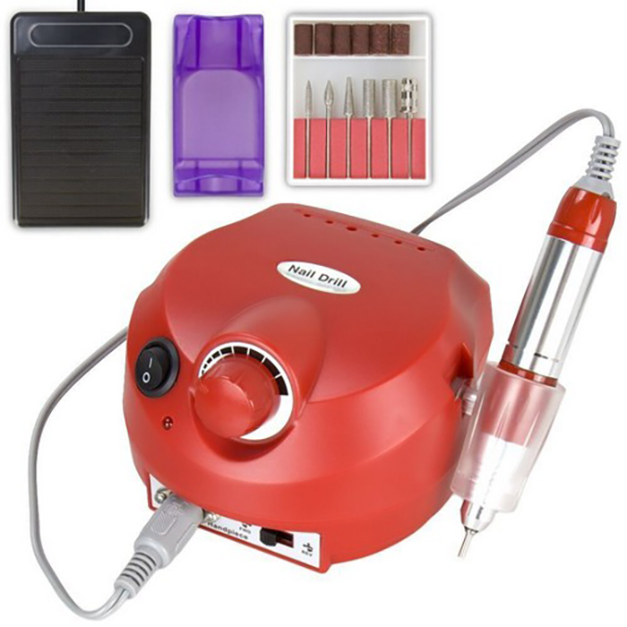 

Аппарат для маникюра и педикюра Nail Master ZS-601 45000 об. красный, 65W, ZS-601