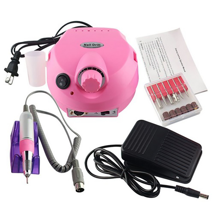 Аппарат Nail Master для маникюра и педикюра ZS-601 45000 ярко-розовый, 65W