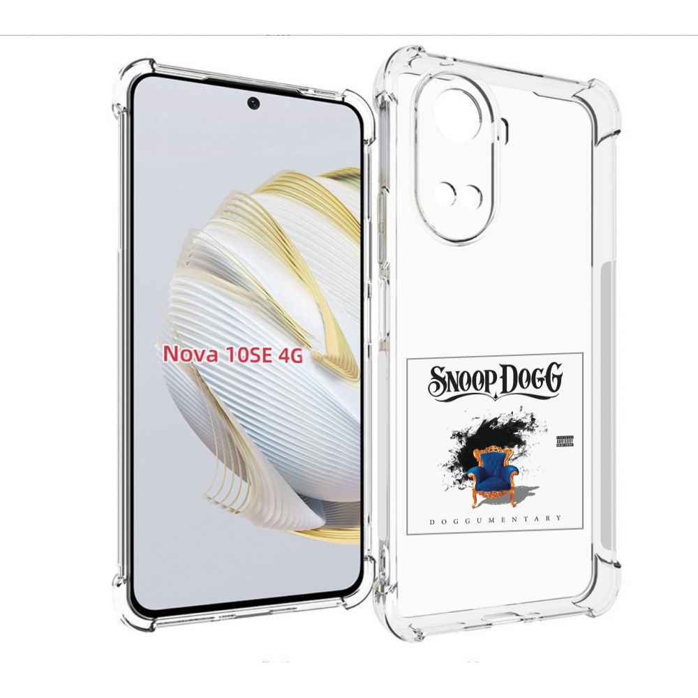 

Чехол MyPads Snoop Dogg DOGGUMENTARY для Huawei Nova 10 SE, Прозрачный, Tocco