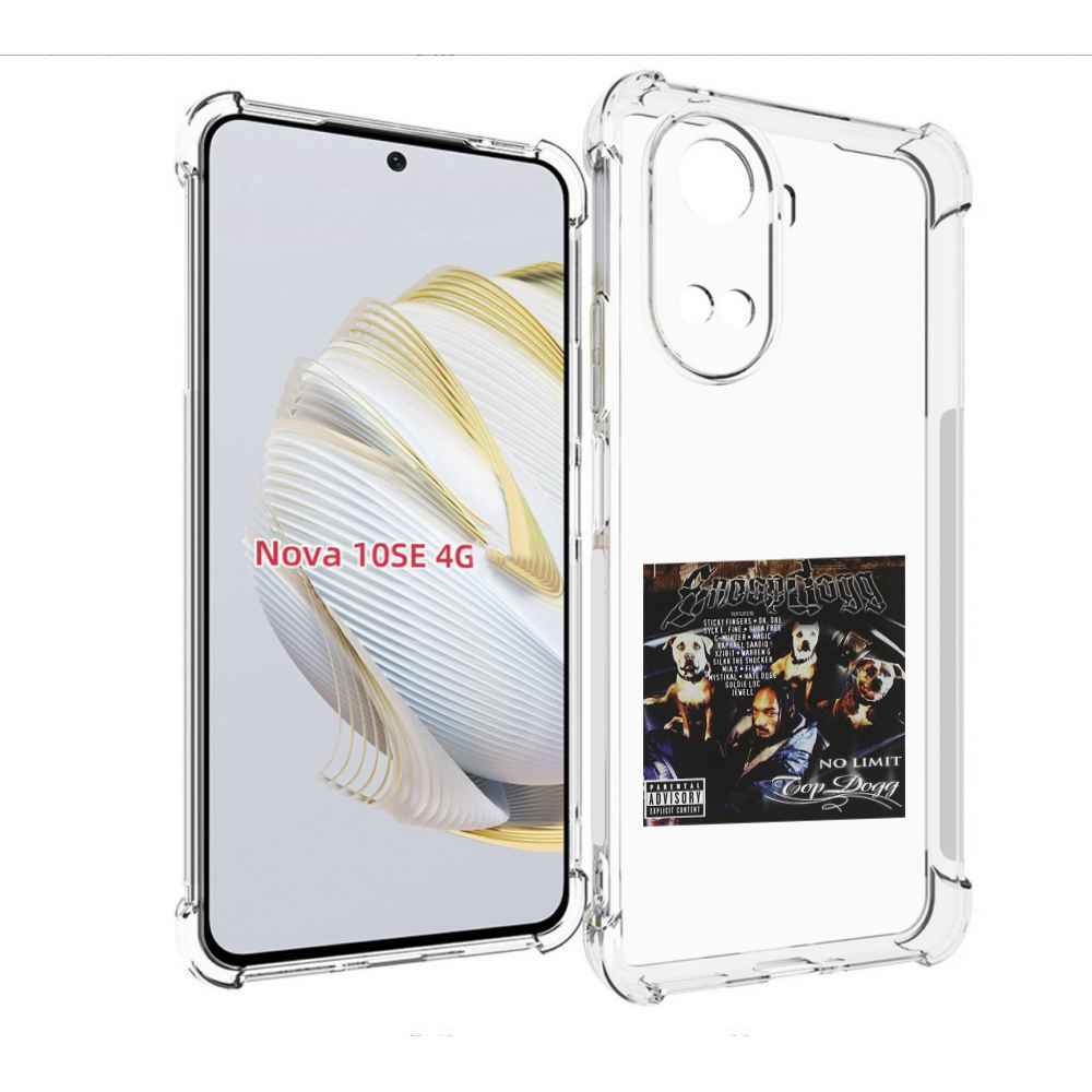 Чехол MyPads Snoop Dogg NO LIMIT TOP DOGG для Huawei Nova 10 SE