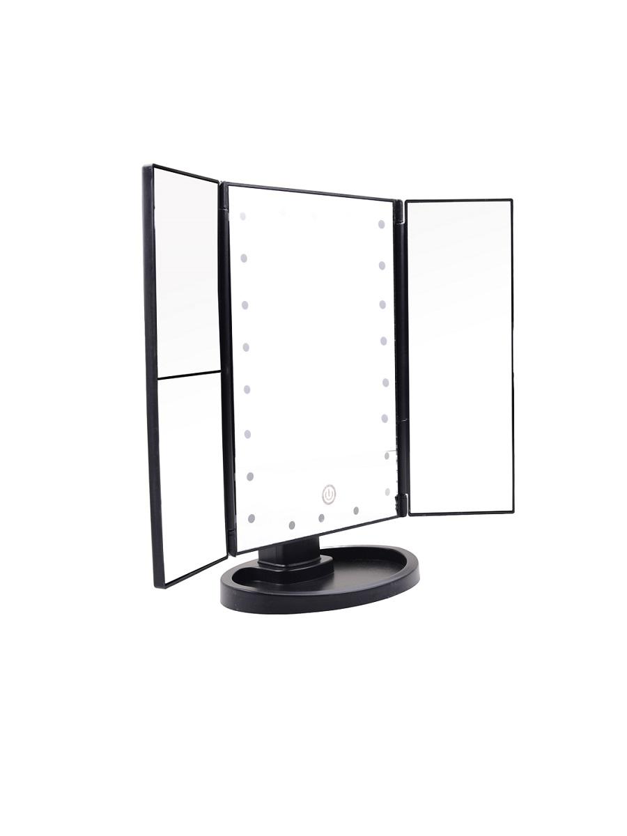 Зеркало настольное с подсветкой 18х22 см LED, USB Аквалиния D38102-5