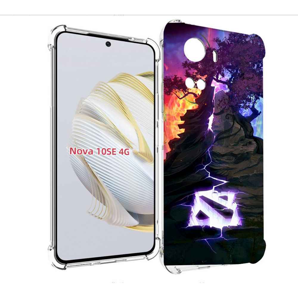 

Чехол MyPads dota 2 логотип для Huawei Nova 10 SE, Прозрачный, Tocco