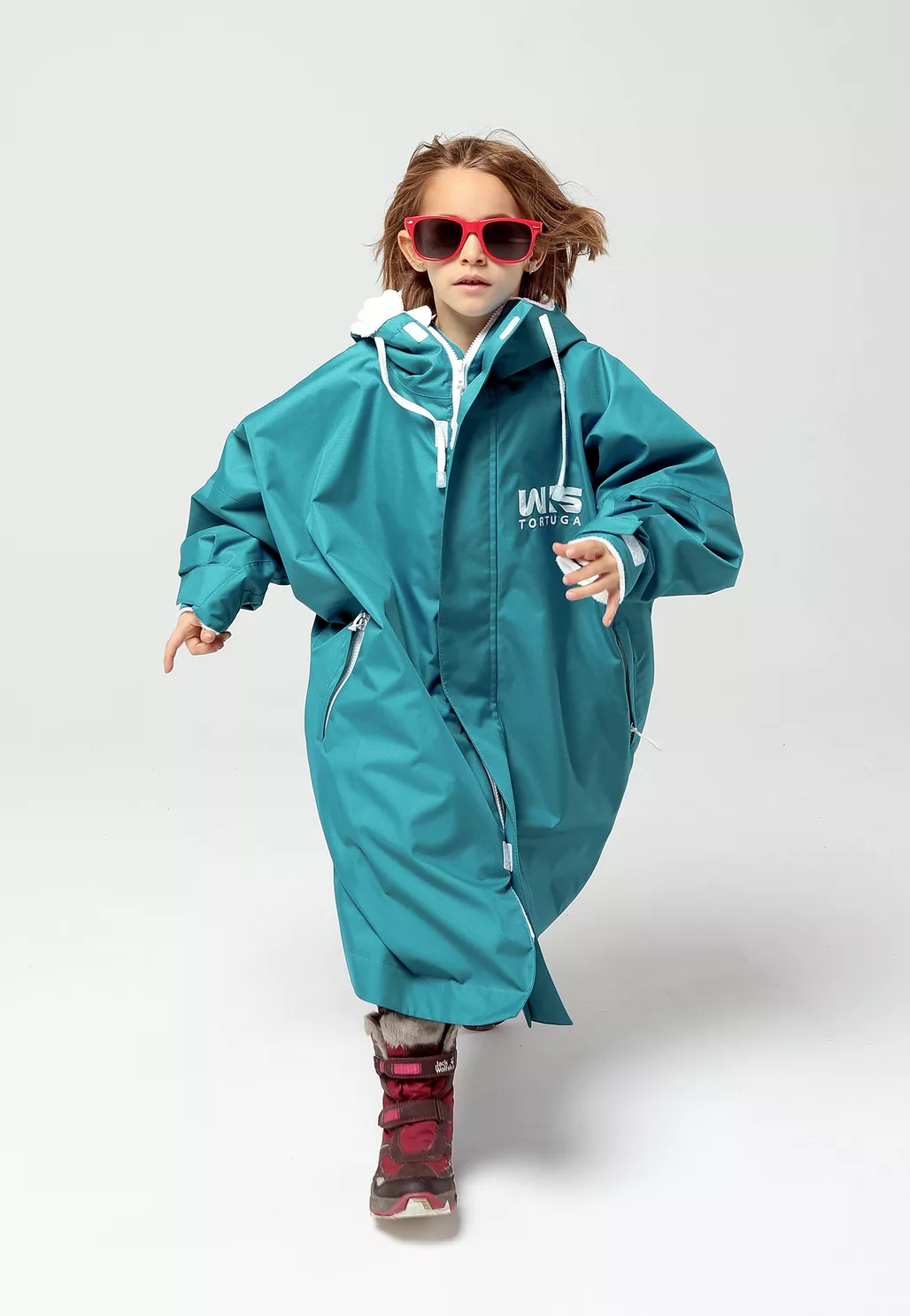 

Куртка WKS Тортуга TeamLine kids fit цв.Бирюзовый/Белый р.134, Тортуга TeamLine kids fit