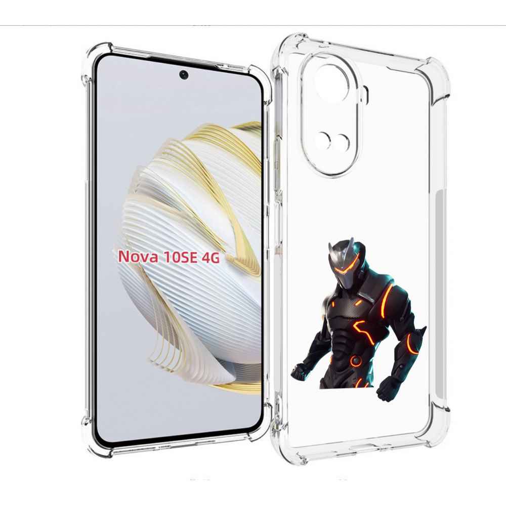 

Чехол MyPads fortnite-1 для Huawei Nova 10 SE, Прозрачный, Tocco