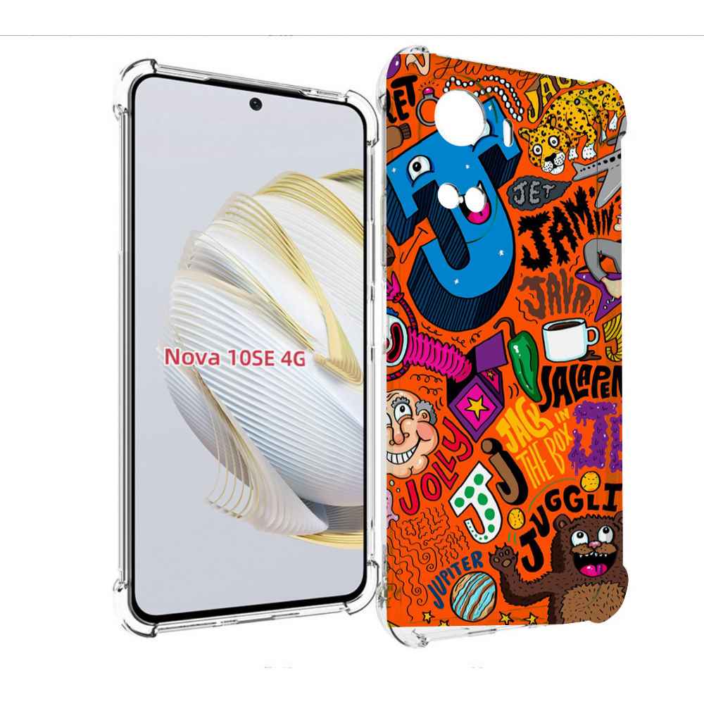 

Чехол MyPads funky-decor для Huawei Nova 10 SE, Прозрачный, Tocco