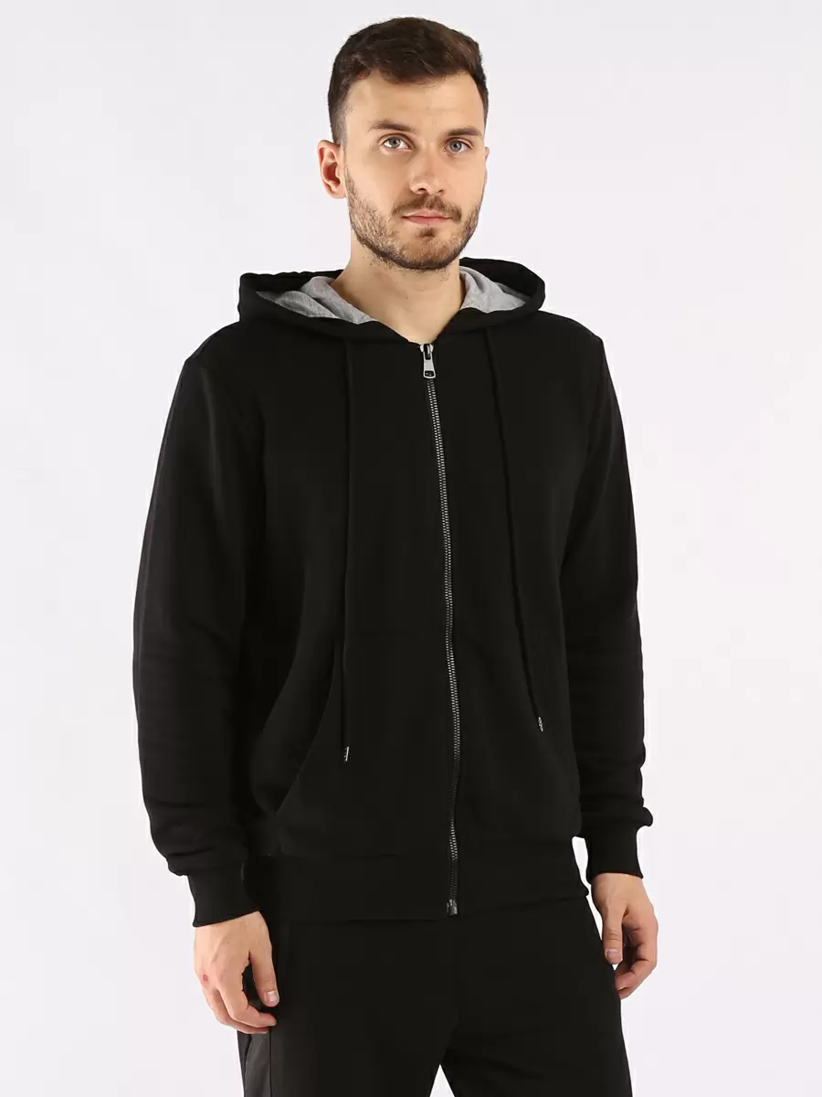 

Толстовка мужская A passion play SQ69995 черная 2XL, SQ69995