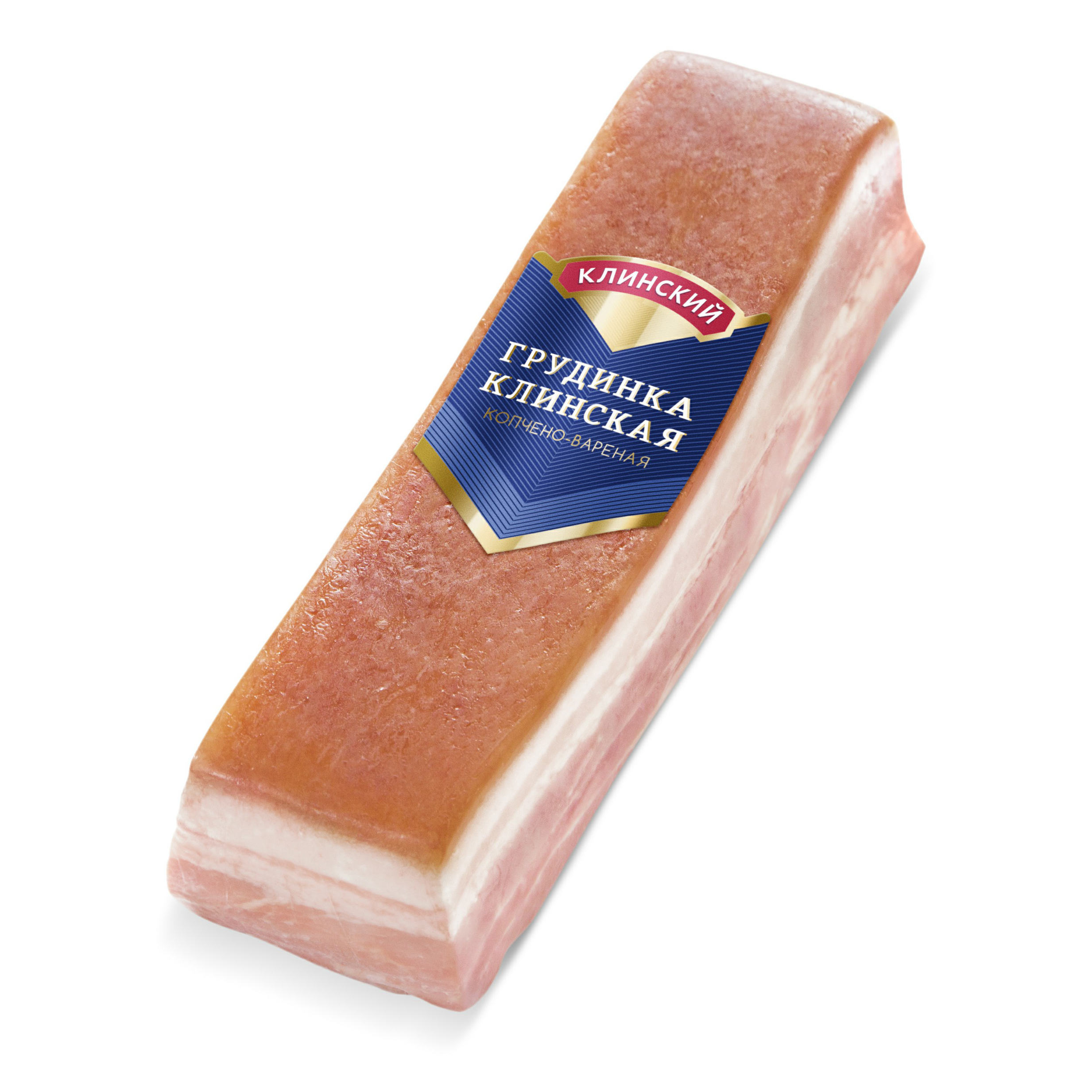 

Грудинка варено-копченая Клинский Клинская +-500 г