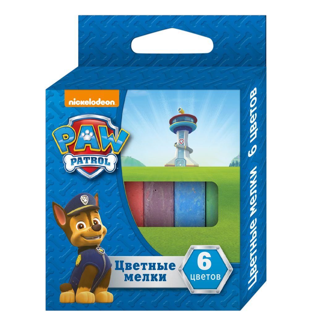 

Мелки Paw Patrol 6 цв. 34017