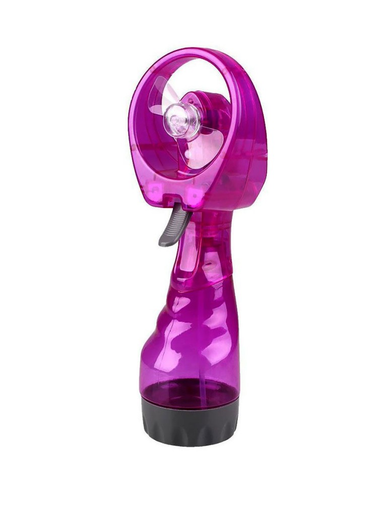 

Вентилятор настольный NoBrand WATER SPRAY Purple, Фиолетовый, WATER SPRAY