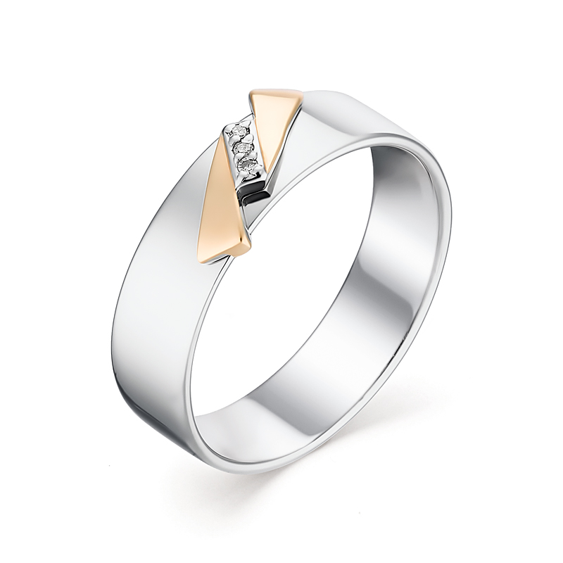 

Кольцо из серебра с бриллиантом р. 17 Yahont 205276, 205276