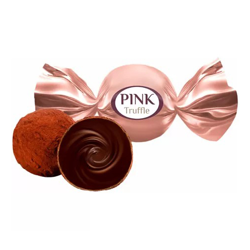 

Конфеты Трюфель Pink Truffle мини с шоколадной начинкой